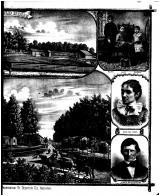 R.A. Hamilton, James R. Hamilton, Inez Howe, James Saunders - Right, Decatur County 1882
